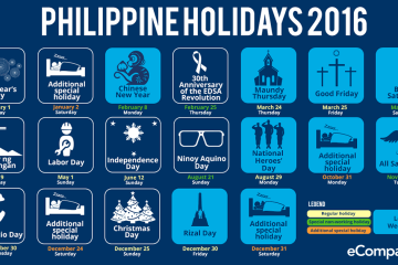 INFOGRAPHIC: Your Guide To Philippine Holidays And Long Weekends In 2016