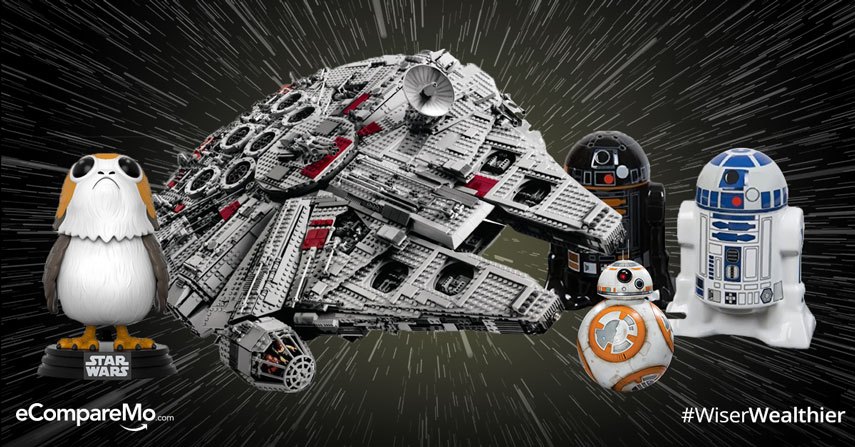 Millennium Falcon & Death Star - Salt & Pepper Set