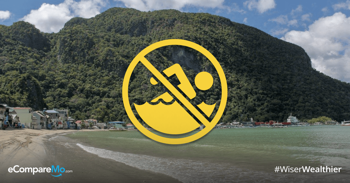 Swimming Ban on Panglao and El Nido Beach