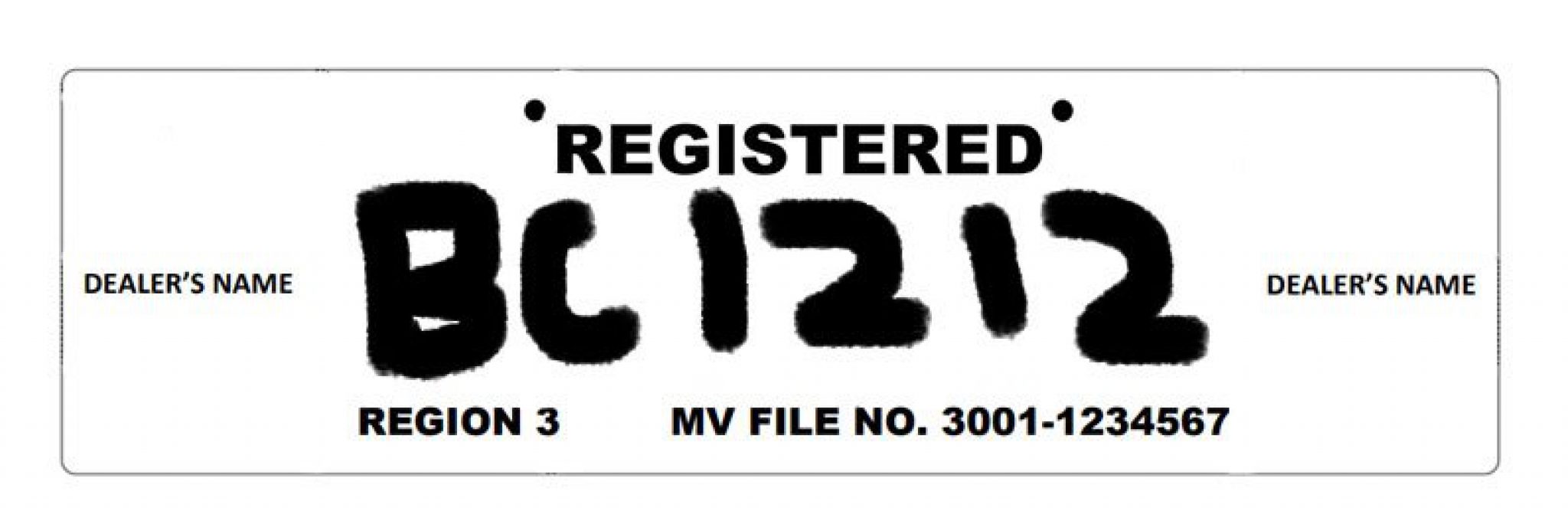 Philippine Licence Plates