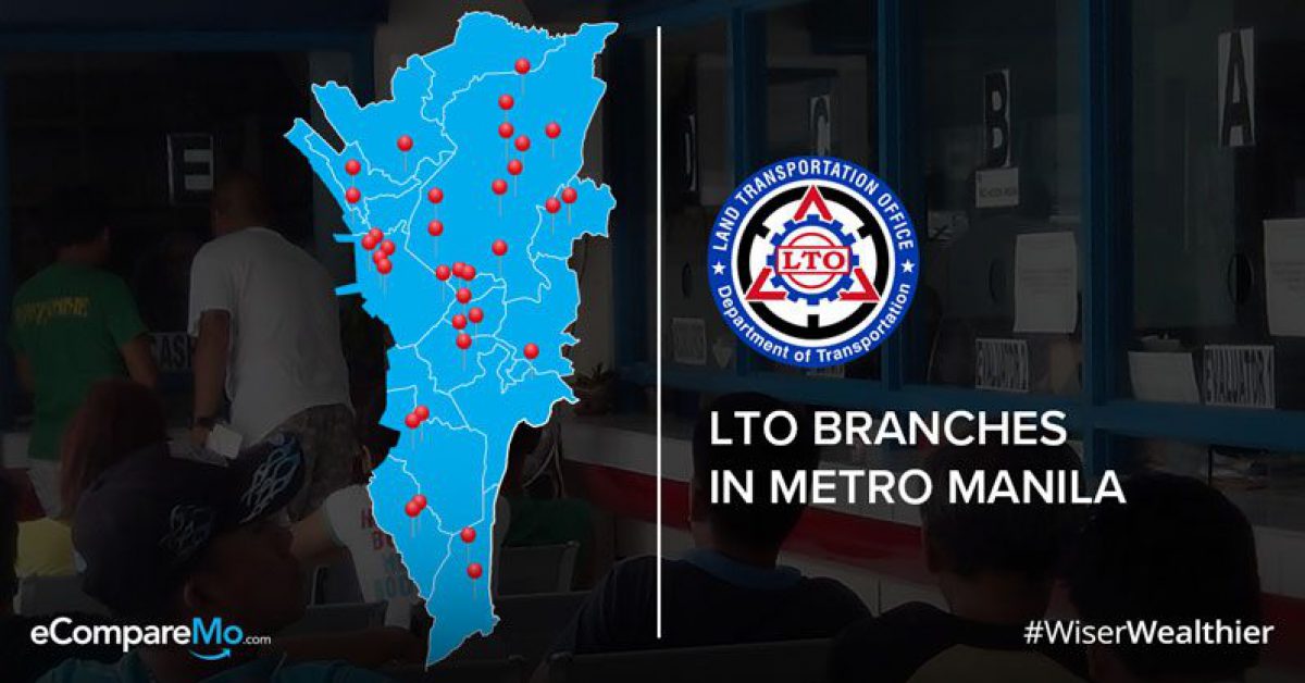 lto quezon city district office map Updated 2019 List Of Lto Branches In Metro Manila Ecomparemo lto quezon city district office map