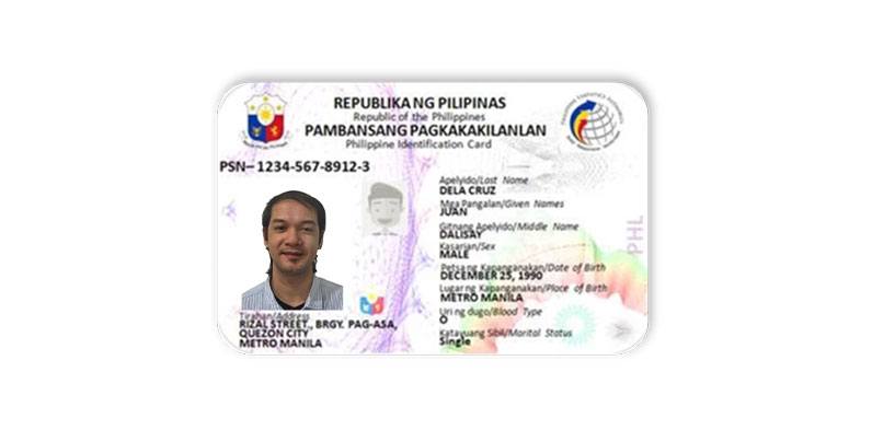 philippines id number