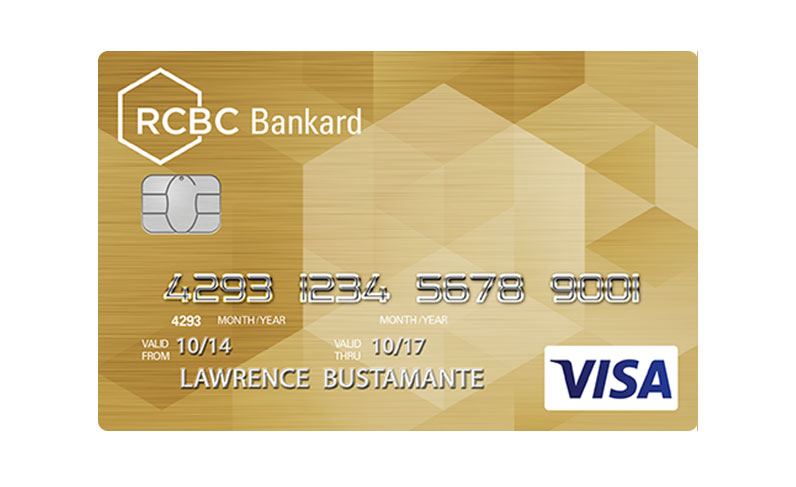 RCBC Bankard Gold Visa