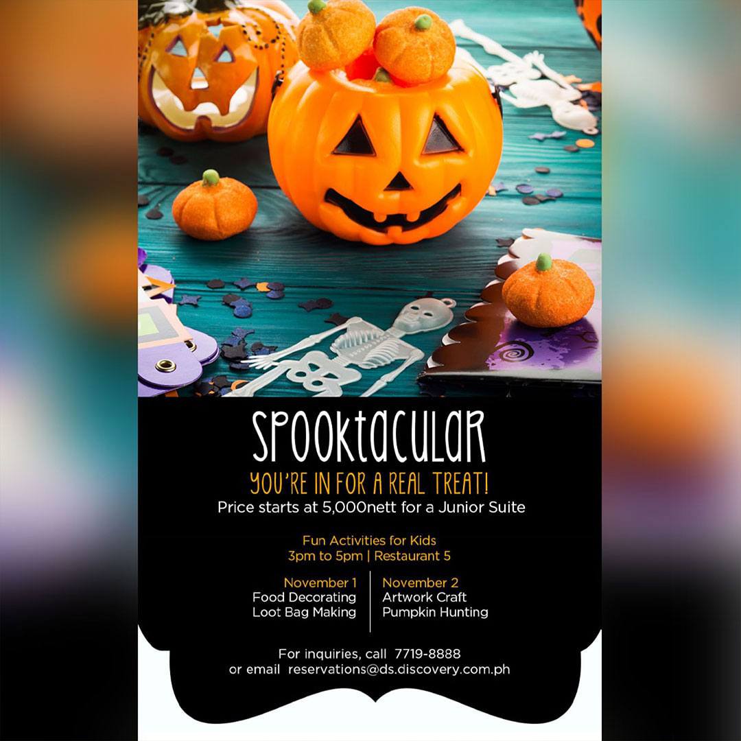 Discovery Suites Manila: Spooktacular at Discovery Suites