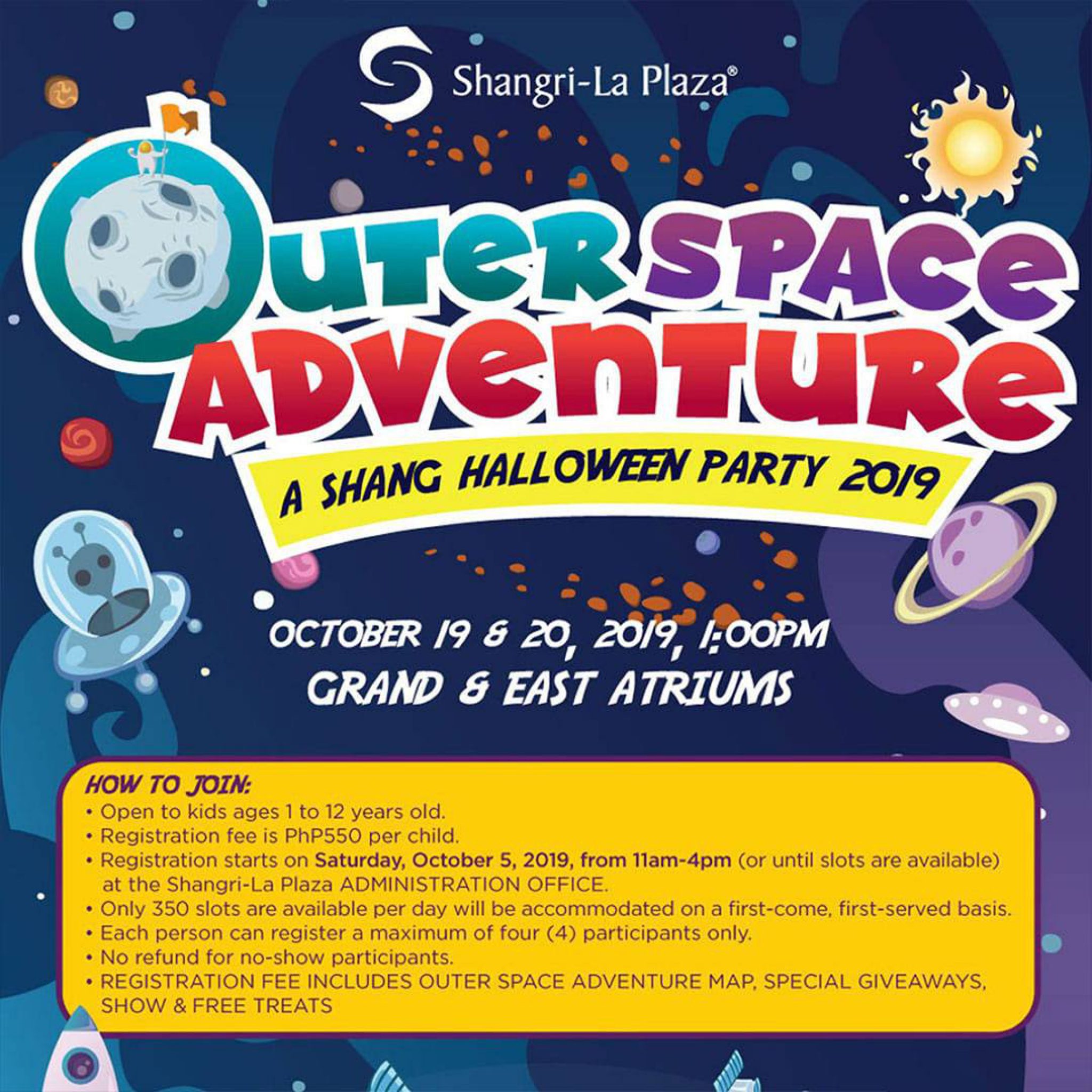 Shangri-La Plaza: Outer Space Adventure