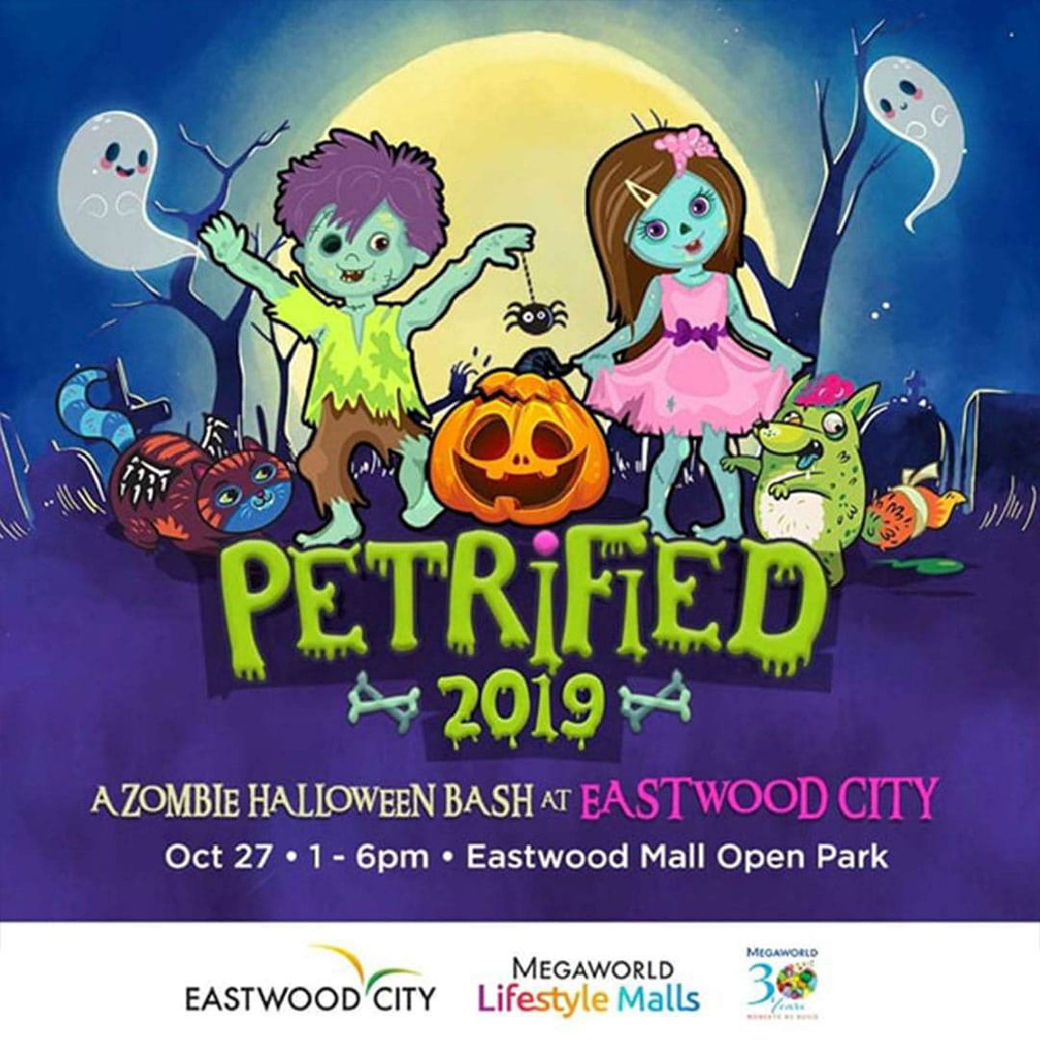 Eastwood Mall’s Petrified 2019: A Zombie Halloween Bash at Eastwood City