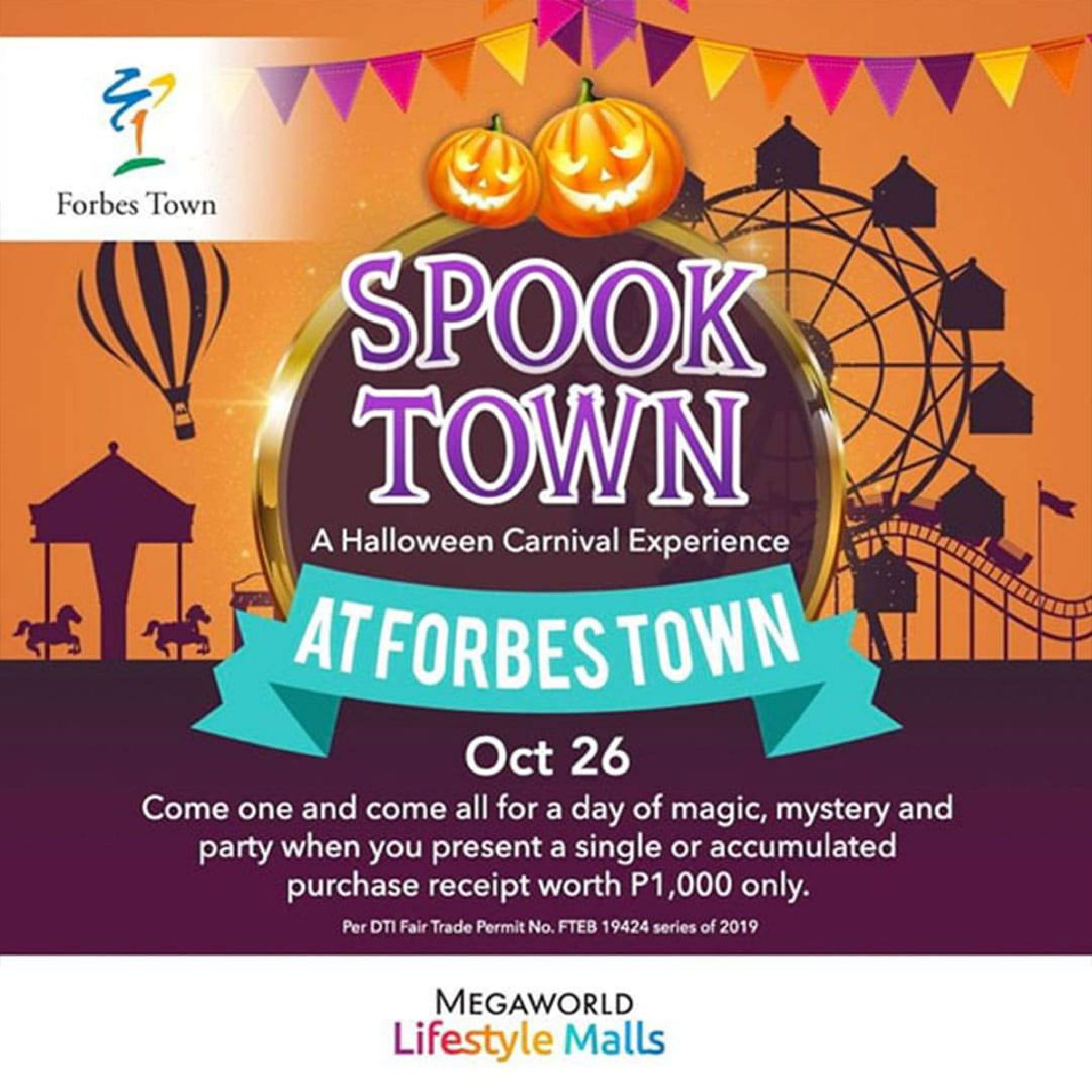 Forbes Town’s Spook Town: A Halloween Carnival Experience