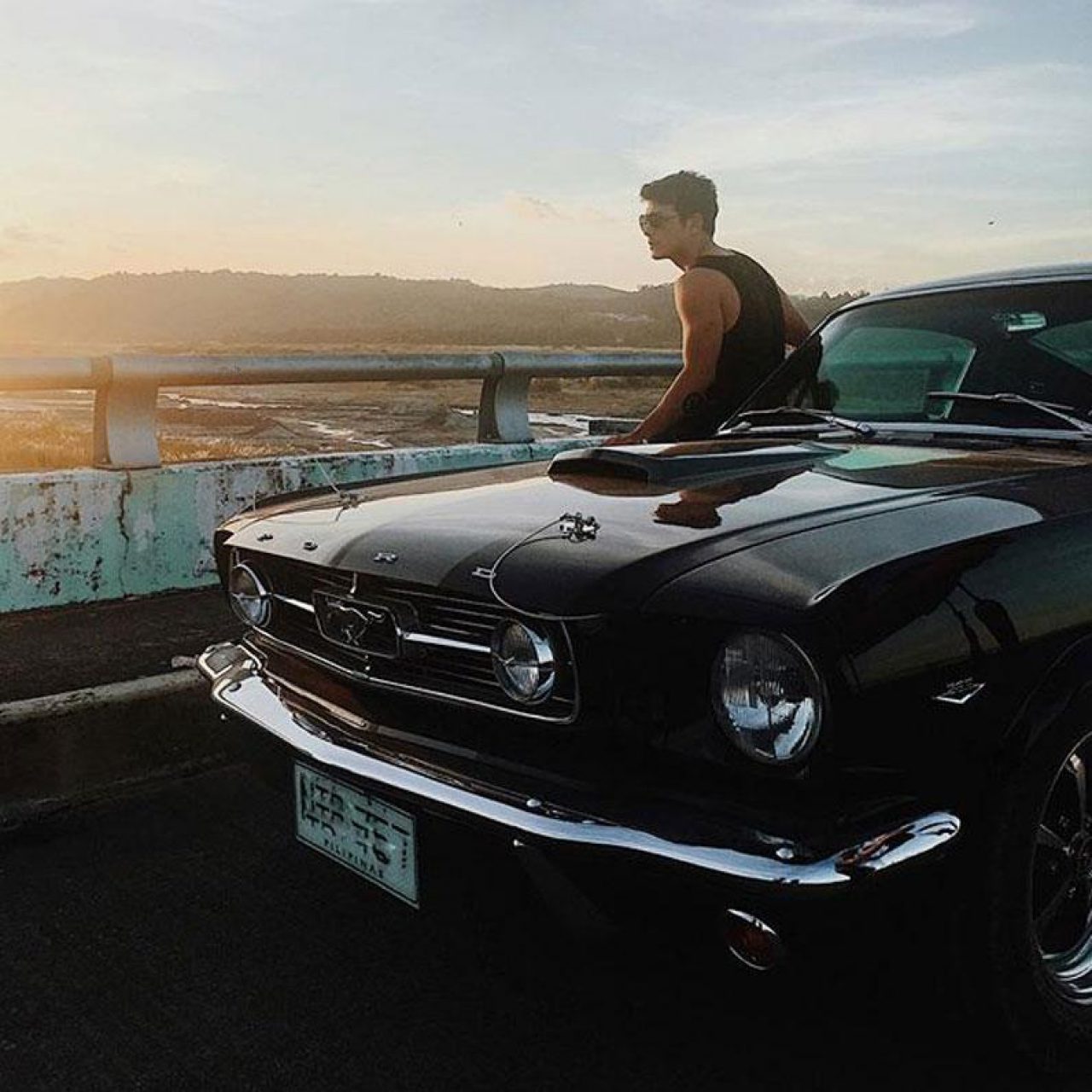 Jericho Rosales Ford Mustang