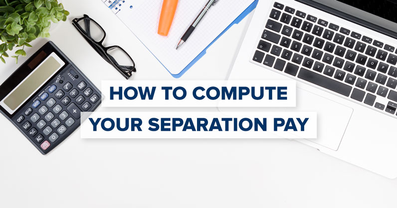 Separation Pay Computation