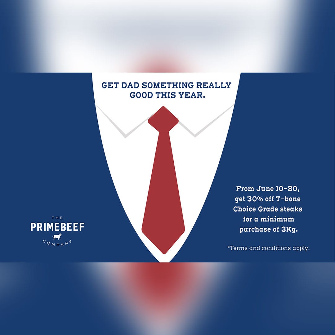 Primebeef Father's Day promo 2020