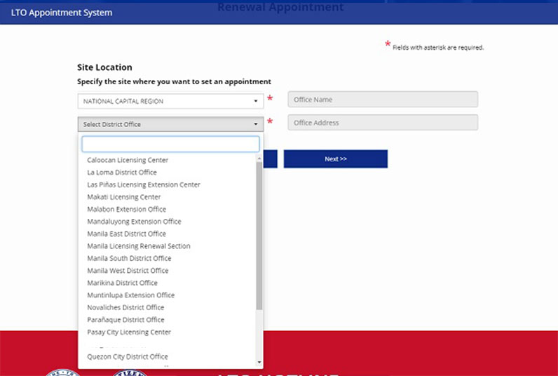 LTO Appointment System