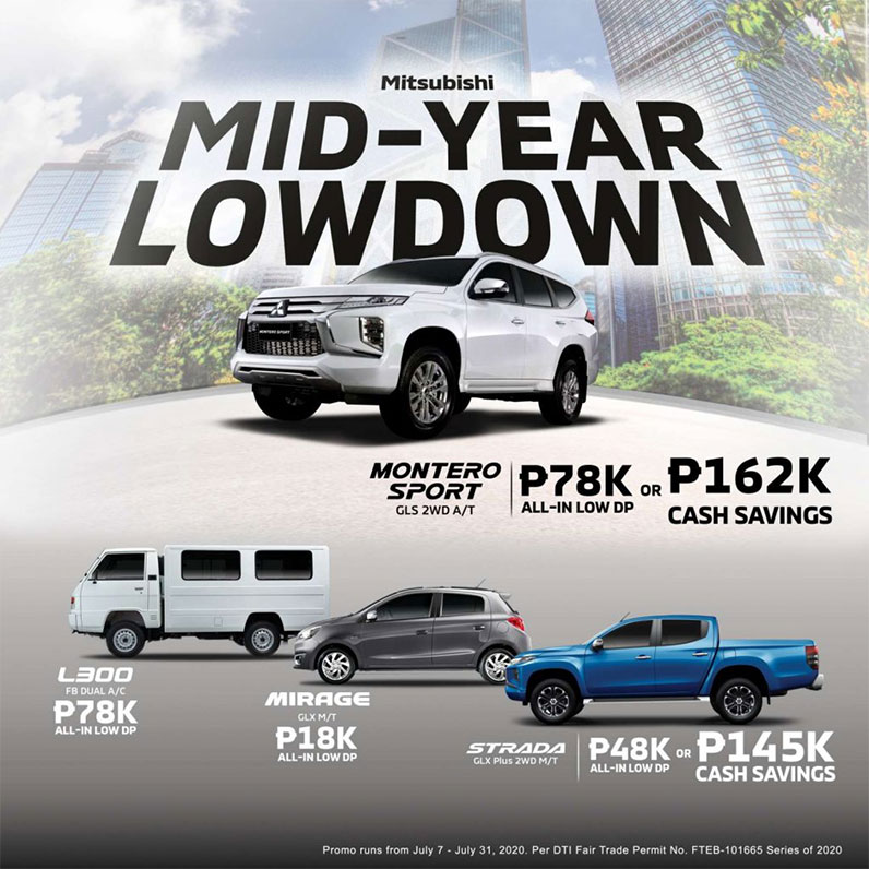 Mitsubishi Mid-Year Lowdown