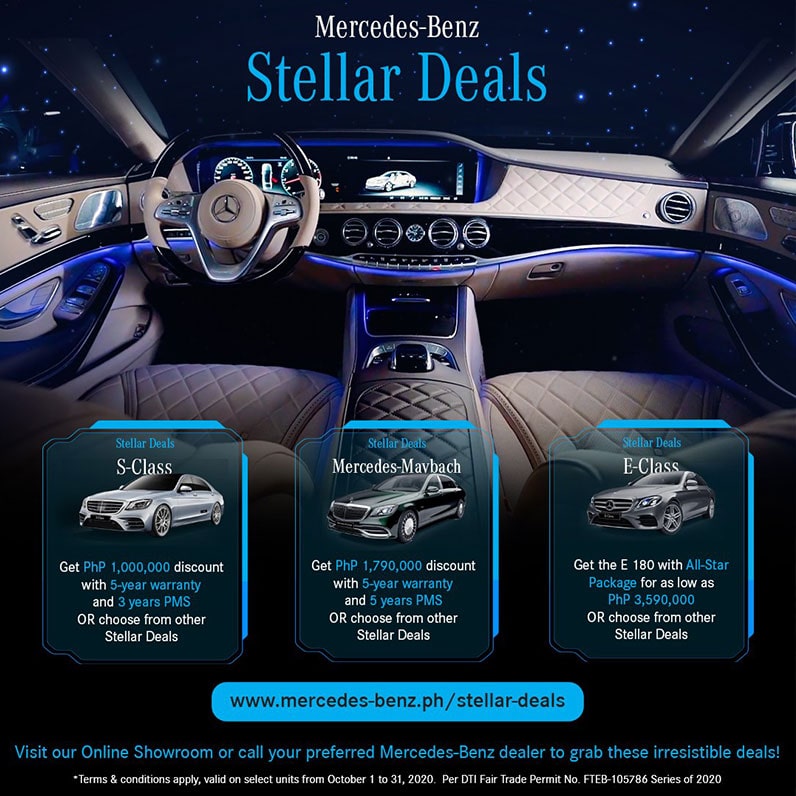 Mercedes Benz Stellar Deals